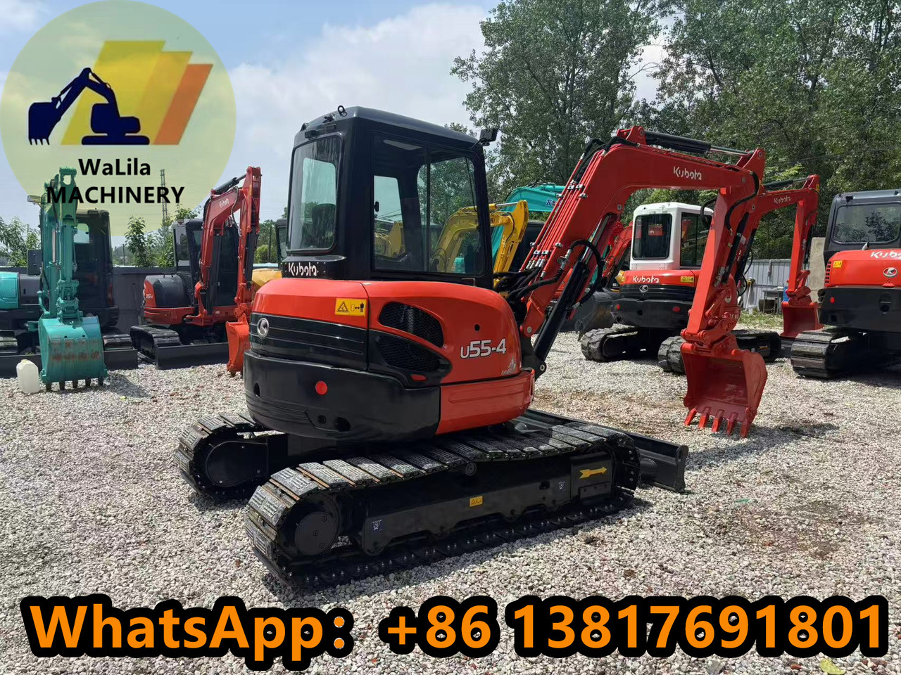 Мини-экскаватор KUBOTA U55: фото 8