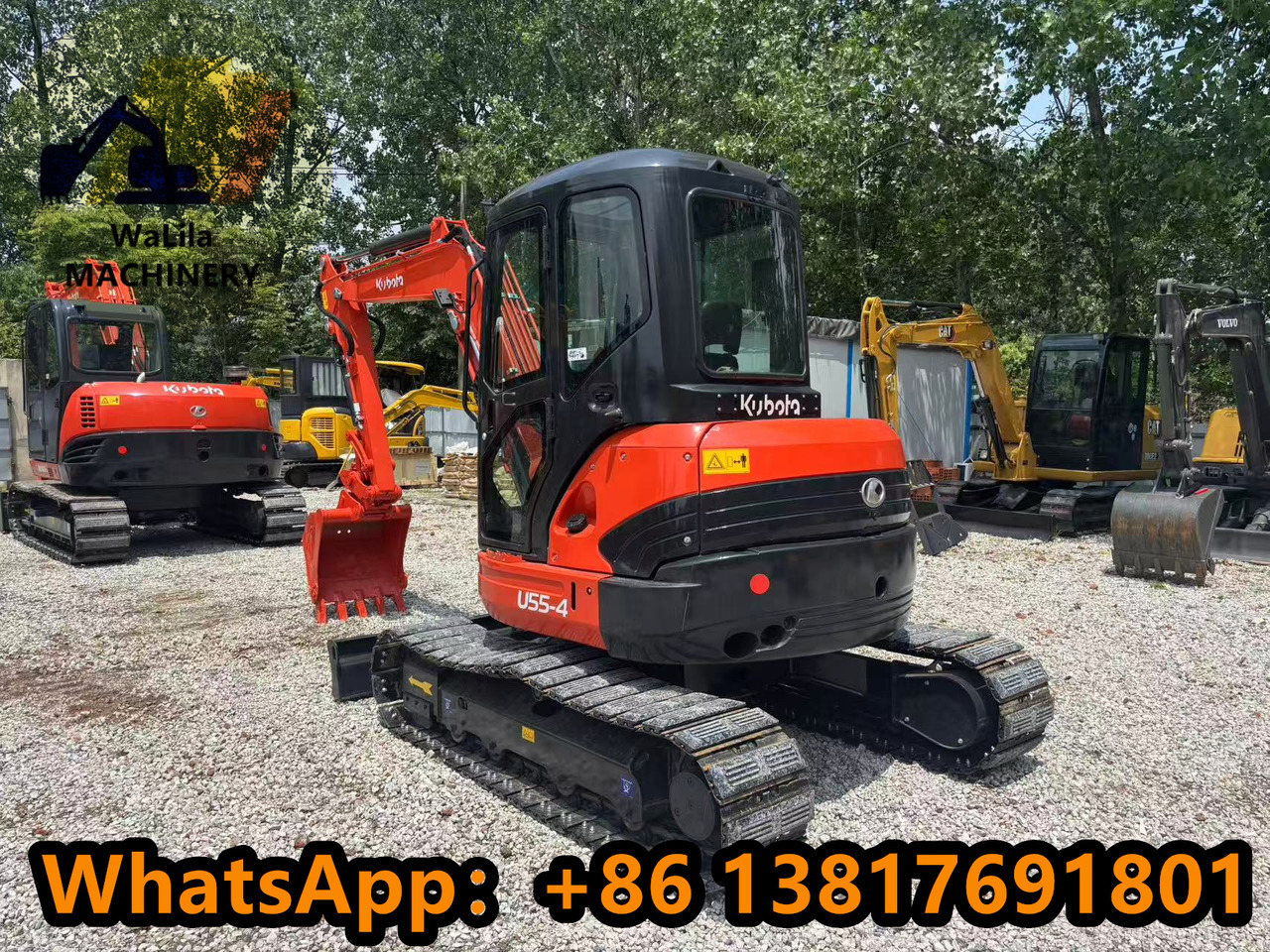 Мини-экскаватор KUBOTA U55: фото 7