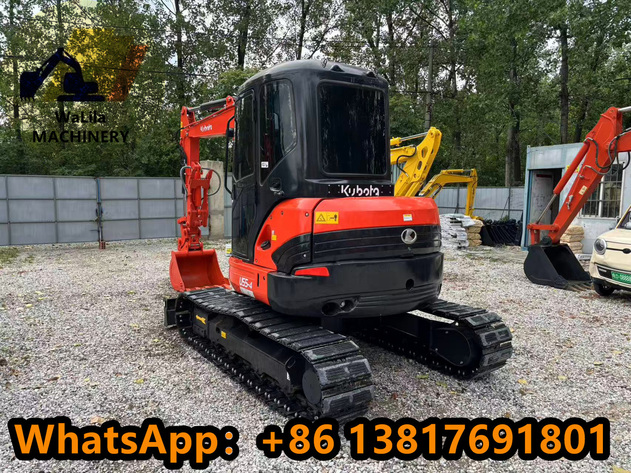 KUBOTA U55 - Мини-экскаватор: фото 3 KUBOTA U55 - Мини-экскаватор: фото 3