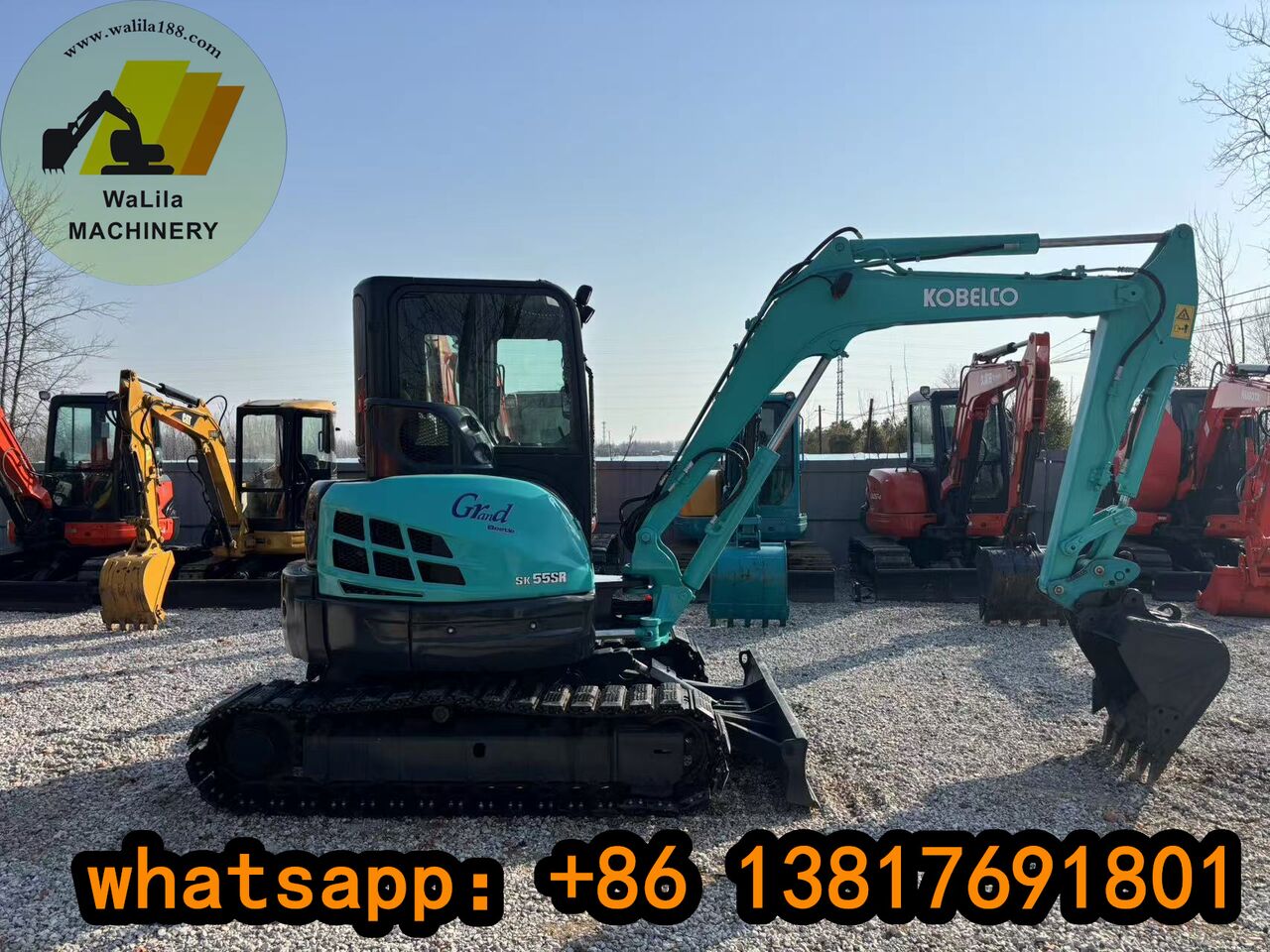 Kobelco SK55SR - Мини-экскаватор: фото 1 Kobelco SK55SR - Мини-экскаватор: фото 1
