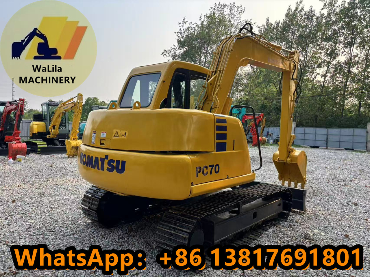 Komatsu 70-6 - Мини-экскаватор: фото 3 Komatsu 70-6 - Мини-экскаватор: фото 3