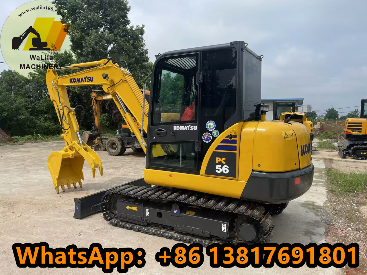 Мини-экскаватор Komatsu PC 56-7 PC56-7: фото 10