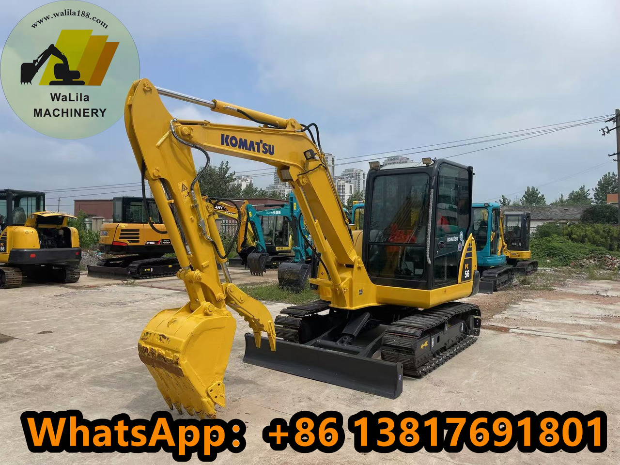Мини-экскаватор Komatsu PC 56-7 PC56-7: фото 8