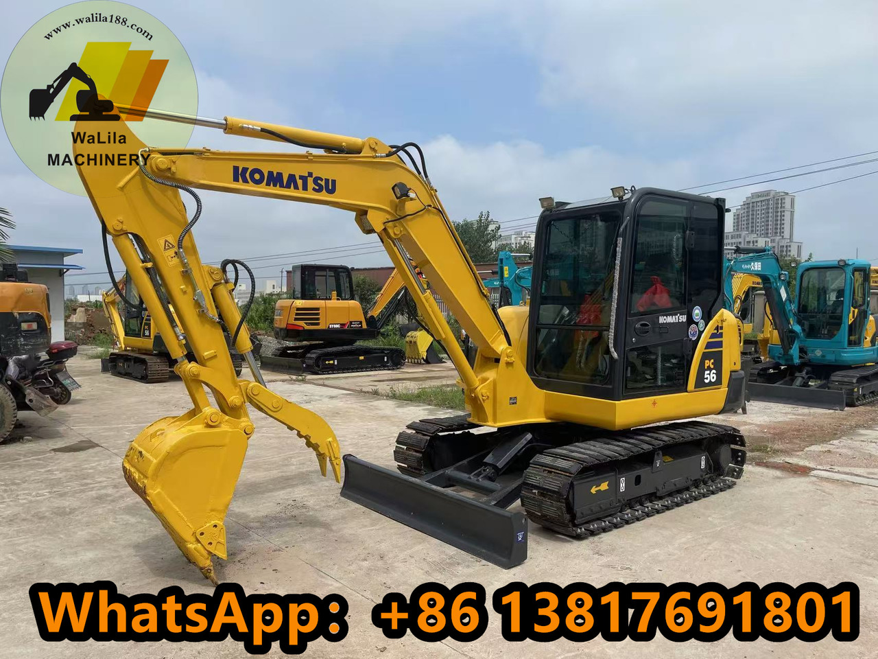 Мини-экскаватор Komatsu PC 56-7 PC56-7: фото 7