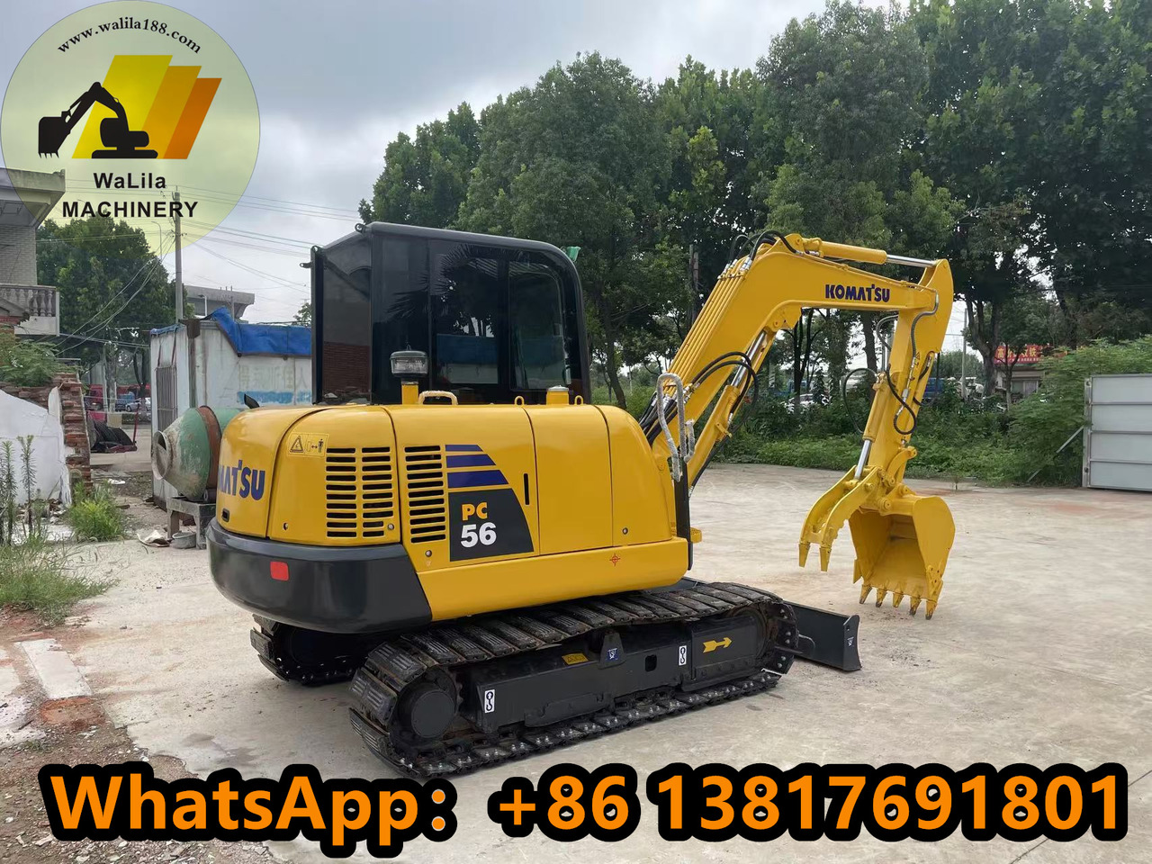 Мини-экскаватор Komatsu PC 56-7 PC56-7: фото 6