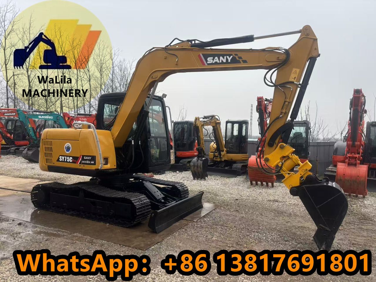 SANY SY75 - Мини-экскаватор: фото 1 SANY SY75 - Мини-экскаватор: фото 1