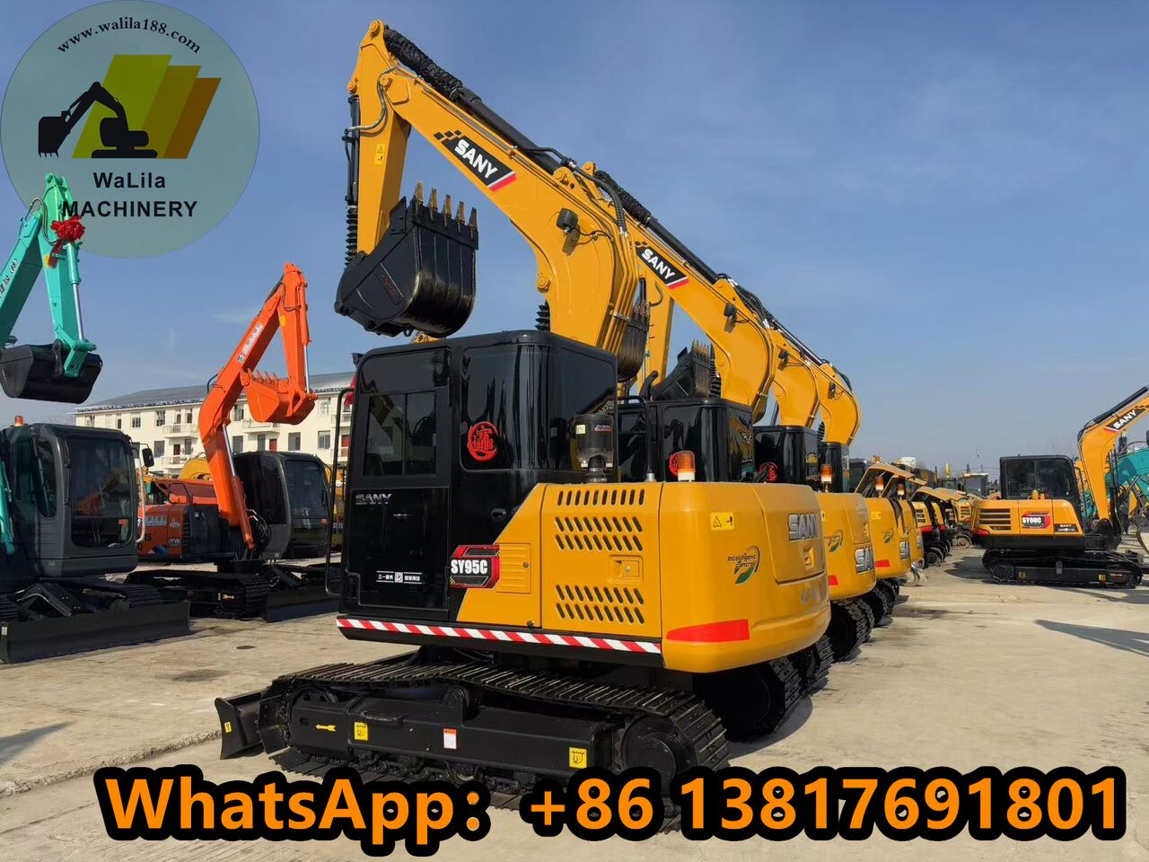 SANY SY95 - Мини-экскаватор: фото 1 SANY SY95 - Мини-экскаватор: фото 1