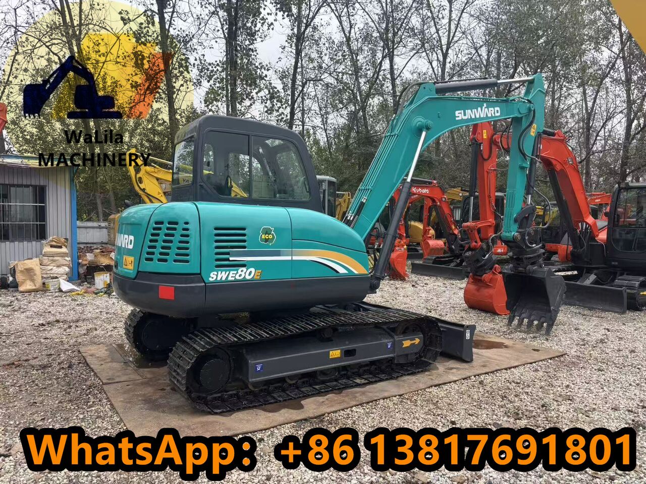 Мини-экскаватор SUNWARD SWE80E: фото 11 Мини-экскаватор SUNWARD SWE80E: фото 11