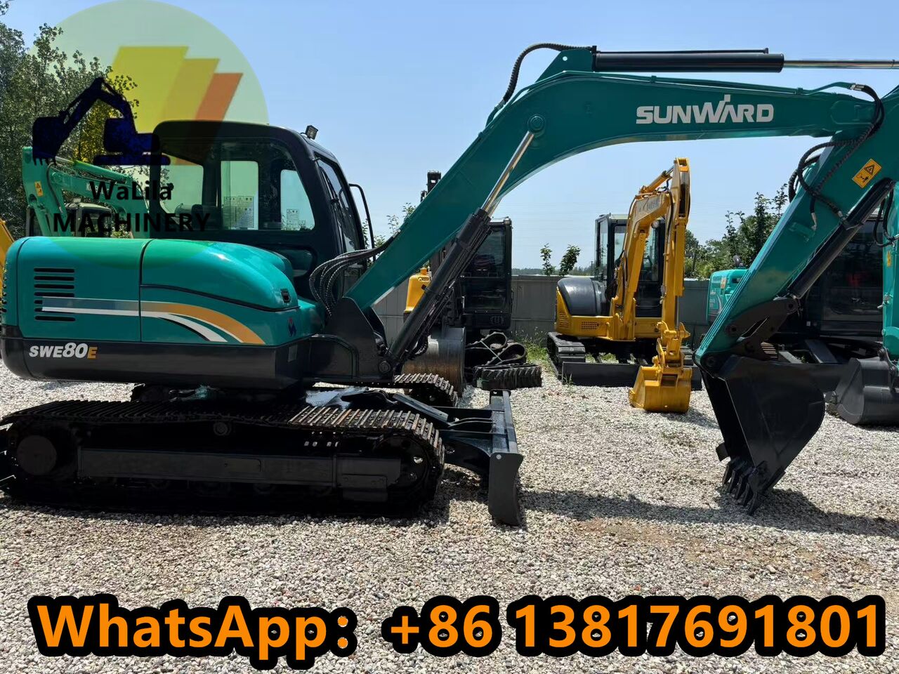 SUNWARD SWE80E - Мини-экскаватор: фото 1 SUNWARD SWE80E - Мини-экскаватор: фото 1
