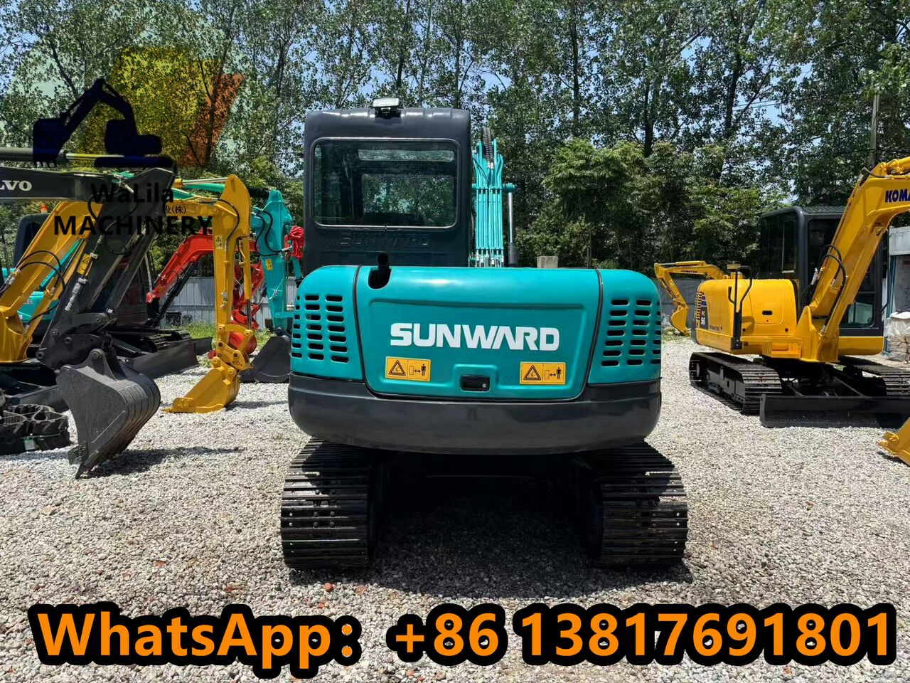 SUNWARD SWE80E - Мини-экскаватор: фото 5 SUNWARD SWE80E - Мини-экскаватор: фото 5