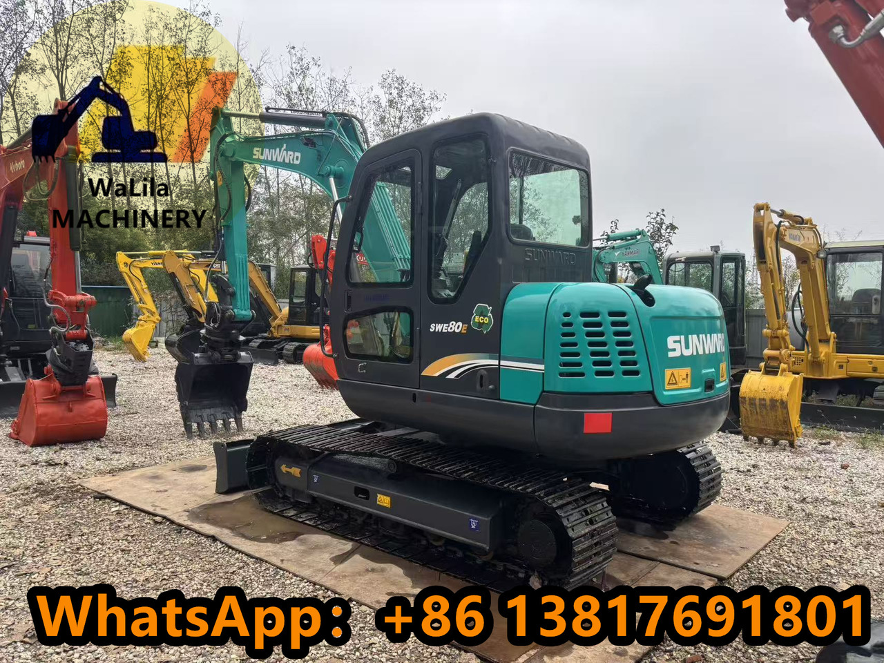 SUNWARD SWE80E9 - Мини-экскаватор: фото 5 SUNWARD SWE80E9 - Мини-экскаватор: фото 5