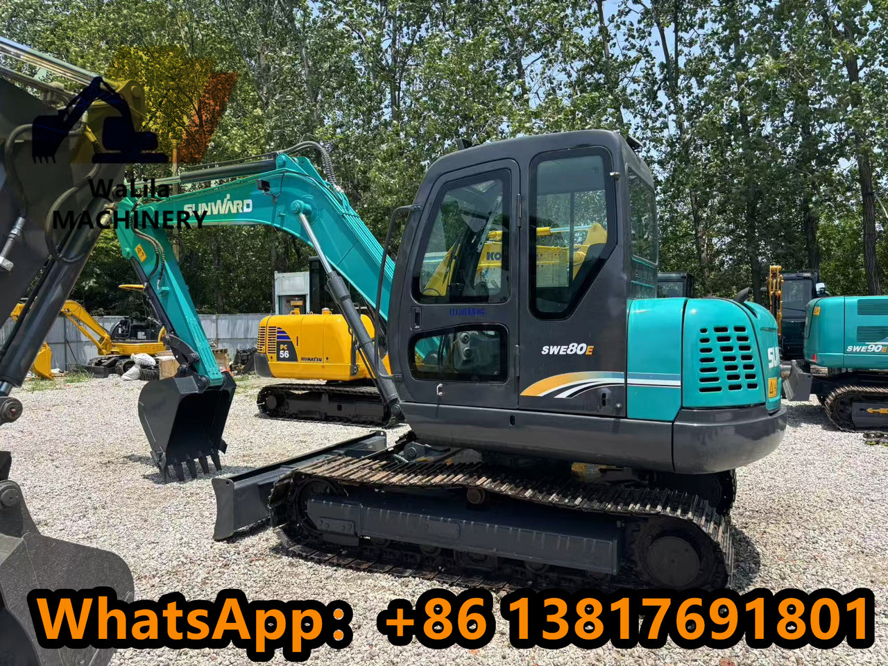 SUNWARD SWE80 - Мини-экскаватор: фото 2 SUNWARD SWE80 - Мини-экскаватор: фото 2