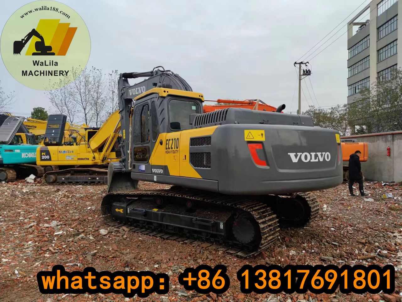 VOLVO EC210 - Гусеничный экскаватор: фото 3 VOLVO EC210 - Гусеничный экскаватор: фото 3
