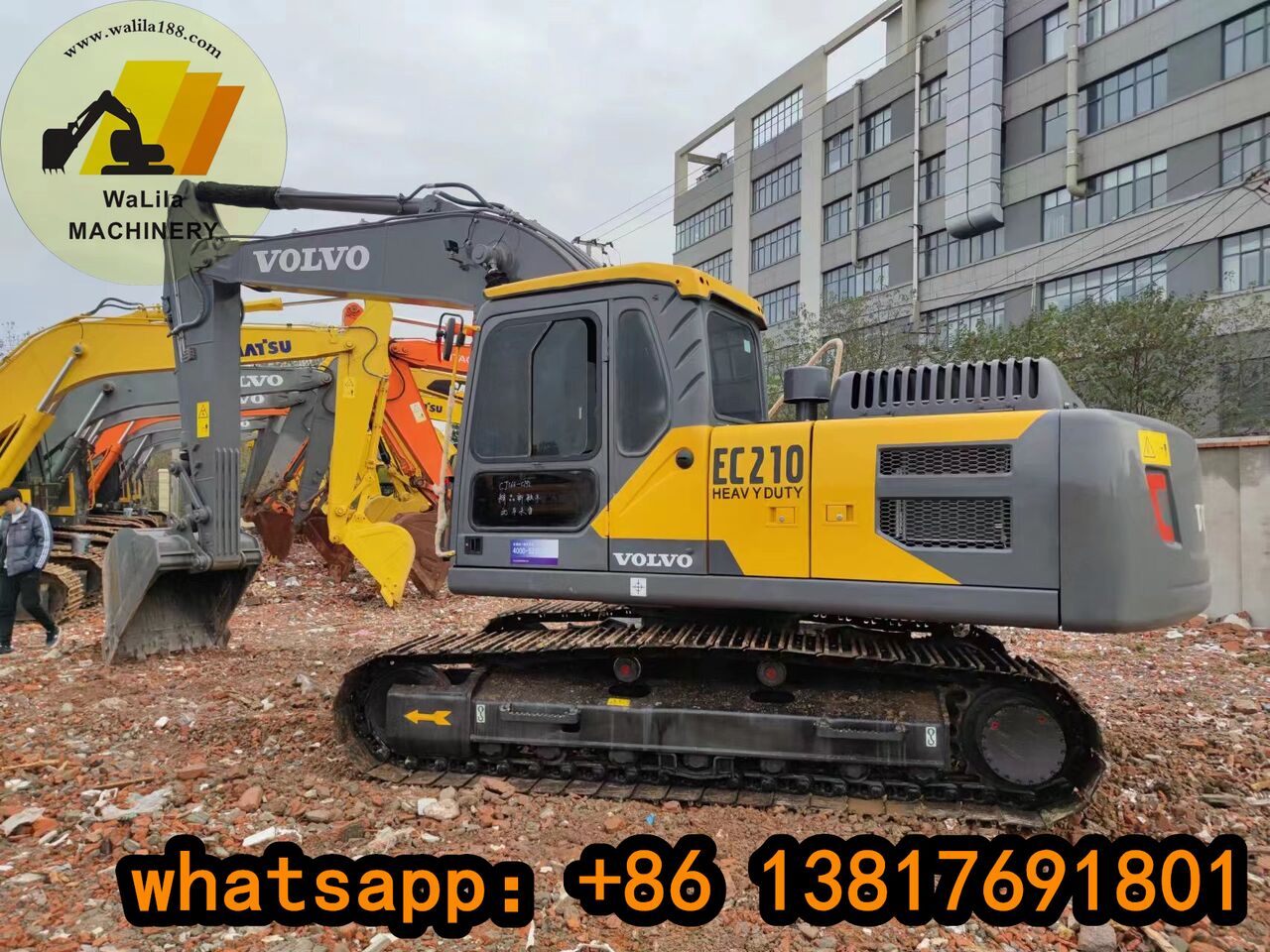 VOLVO EC210D - Гусеничный экскаватор: фото 1 VOLVO EC210D - Гусеничный экскаватор: фото 1