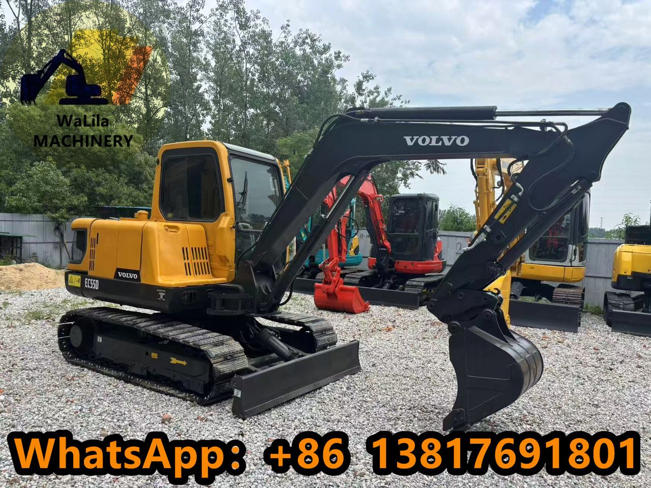VOLVO EC55 - Мини-экскаватор: фото 4 VOLVO EC55 - Мини-экскаватор: фото 4