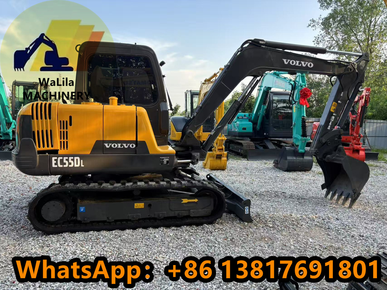 VOLVO EC55 Rubber track version - Мини-экскаватор: фото 2 VOLVO EC55 Rubber track version - Мини-экскаватор: фото 2