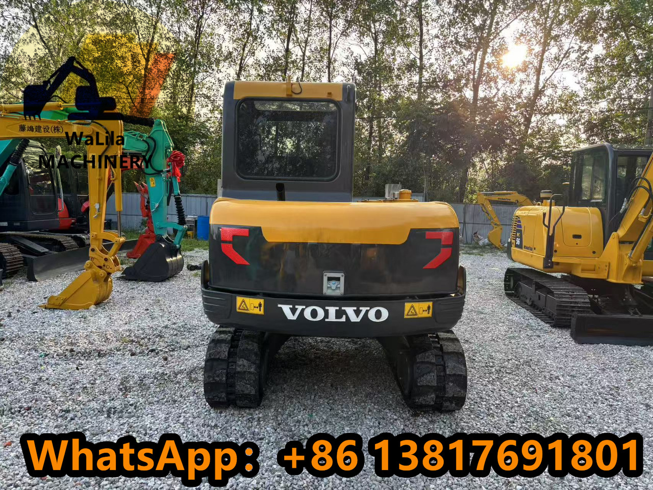 VOLVO EC55 Rubber track version - Мини-экскаватор: фото 5 VOLVO EC55 Rubber track version - Мини-экскаватор: фото 5