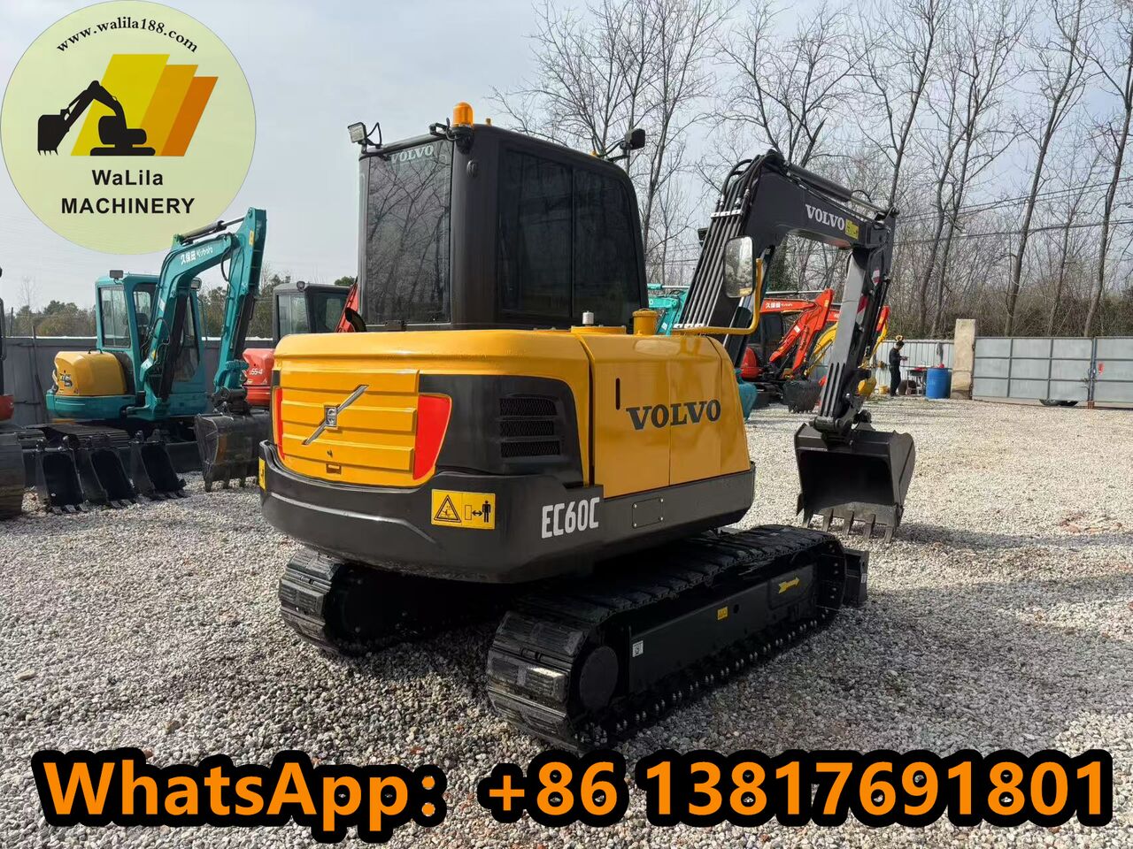 Мини-экскаватор VOLVO EC60: фото 10 Мини-экскаватор VOLVO EC60: фото 10