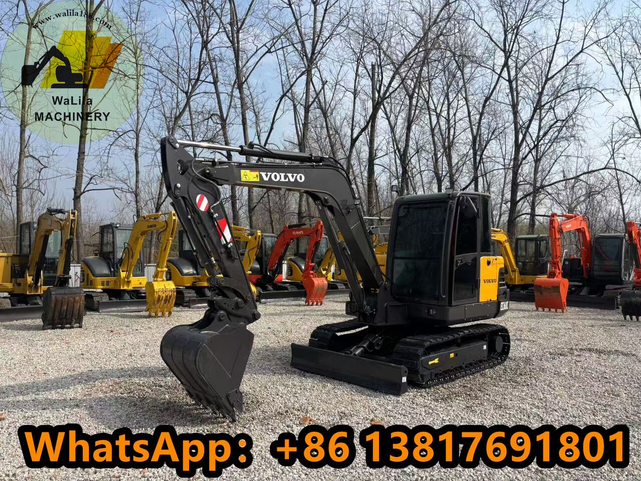 Мини-экскаватор VOLVO EC60: фото 7 Мини-экскаватор VOLVO EC60: фото 7