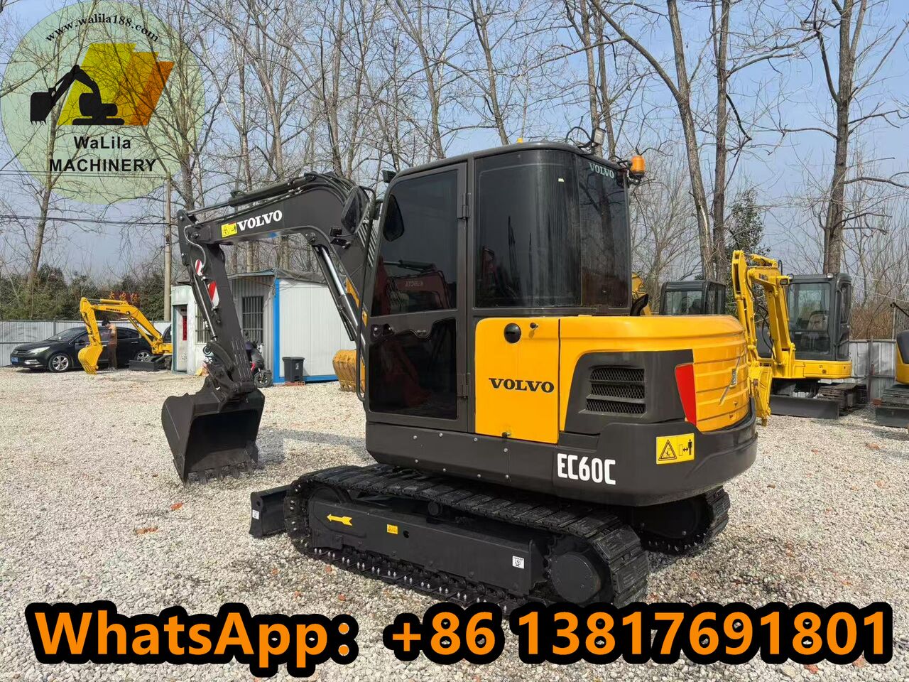 Мини-экскаватор VOLVO EC60: фото 6 Мини-экскаватор VOLVO EC60: фото 6