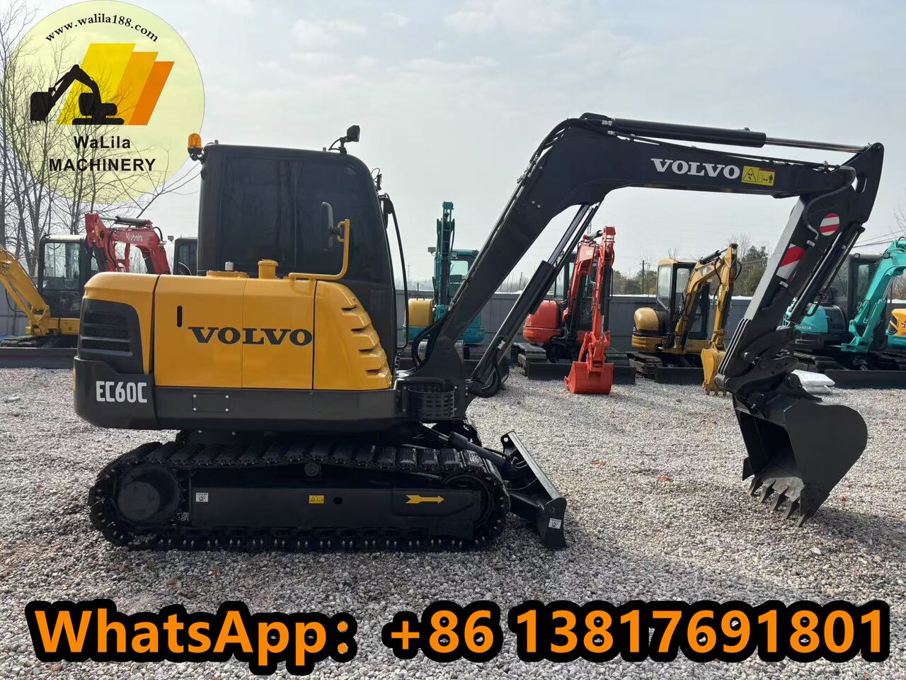 VOLVO EC60D - Мини-экскаватор: фото 1 VOLVO EC60D - Мини-экскаватор: фото 1
