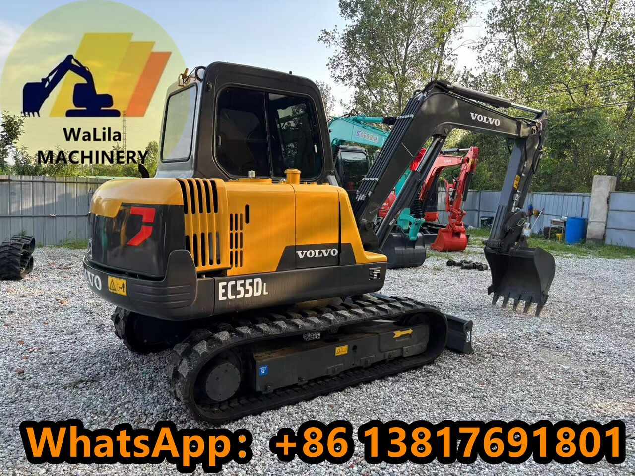 VOLVO VOLVO EC55 Rubber track version - Мини-экскаватор: фото 3 VOLVO VOLVO EC55 Rubber track version - Мини-экскаватор: фото 3