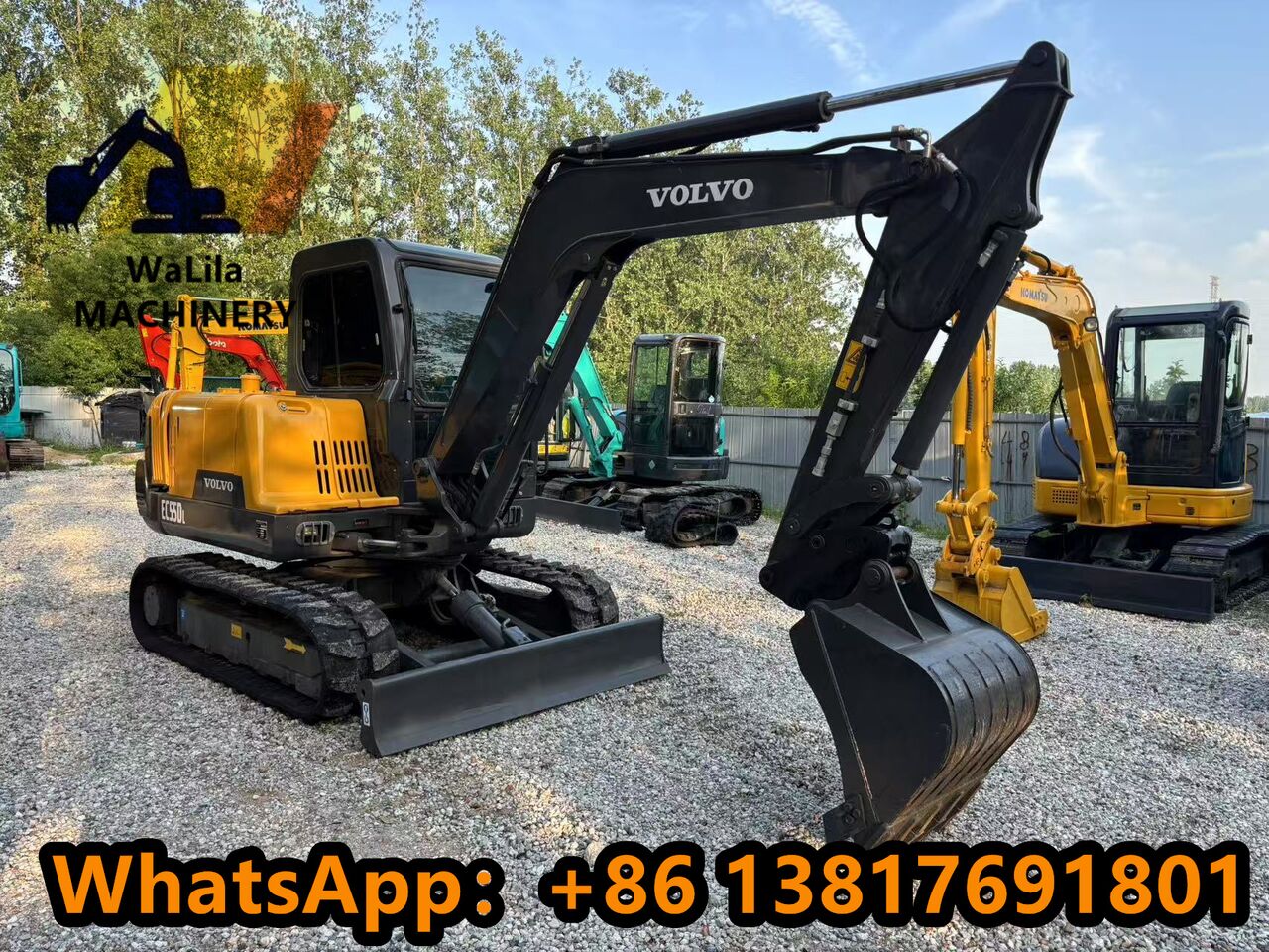 VOLVO VOLVO EC55 Rubber track version - Мини-экскаватор: фото 2 VOLVO VOLVO EC55 Rubber track version - Мини-экскаватор: фото 2