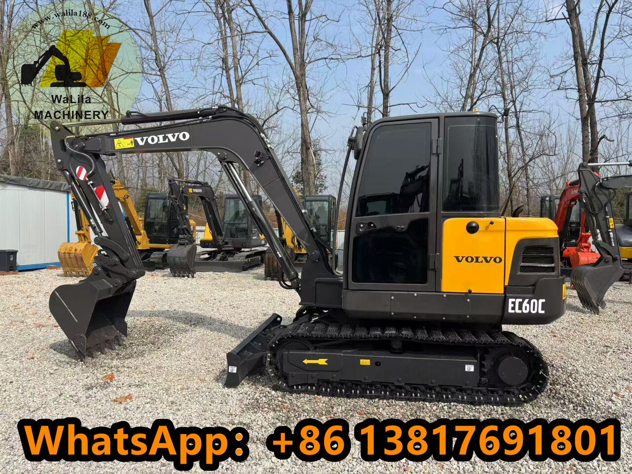 Volvo EC60D - Мини-экскаватор: фото 2 Volvo EC60D - Мини-экскаватор: фото 2