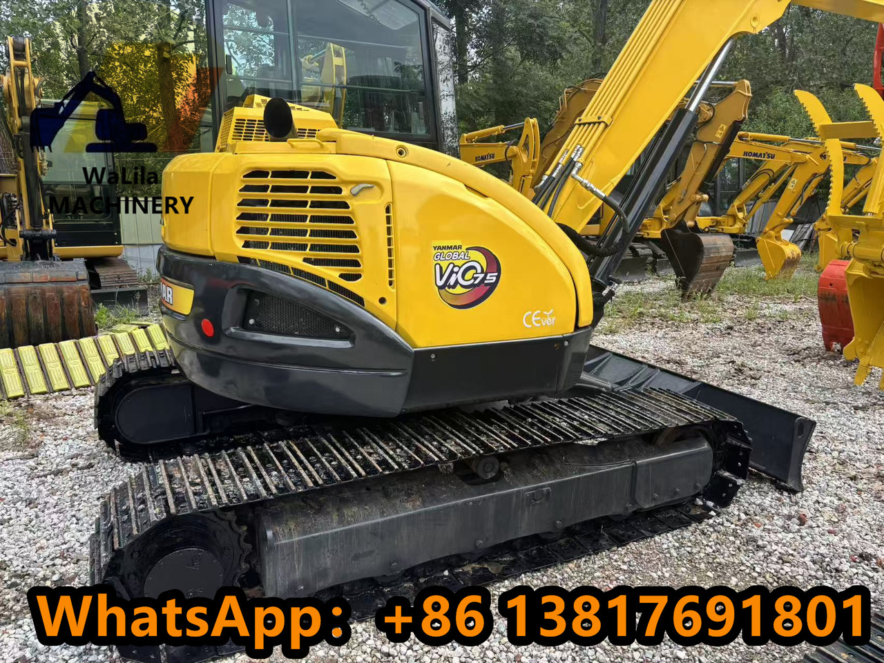 YANMAR VIO 75 - Гусеничный экскаватор: фото 4 YANMAR VIO 75 - Гусеничный экскаватор: фото 4