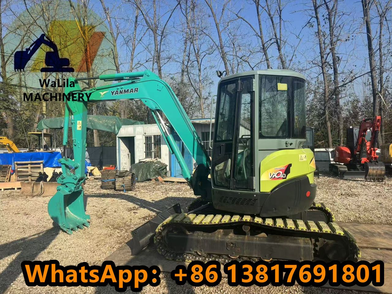 YANMAR VIO40 - Мини-экскаватор: фото 5 YANMAR VIO40 - Мини-экскаватор: фото 5