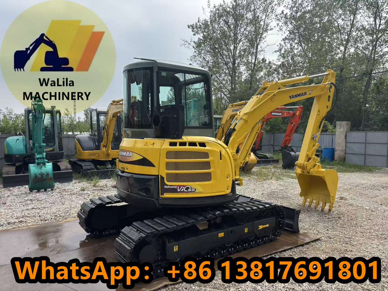 YANMAR vio55 - Мини-экскаватор: фото 3 YANMAR vio55 - Мини-экскаватор: фото 3