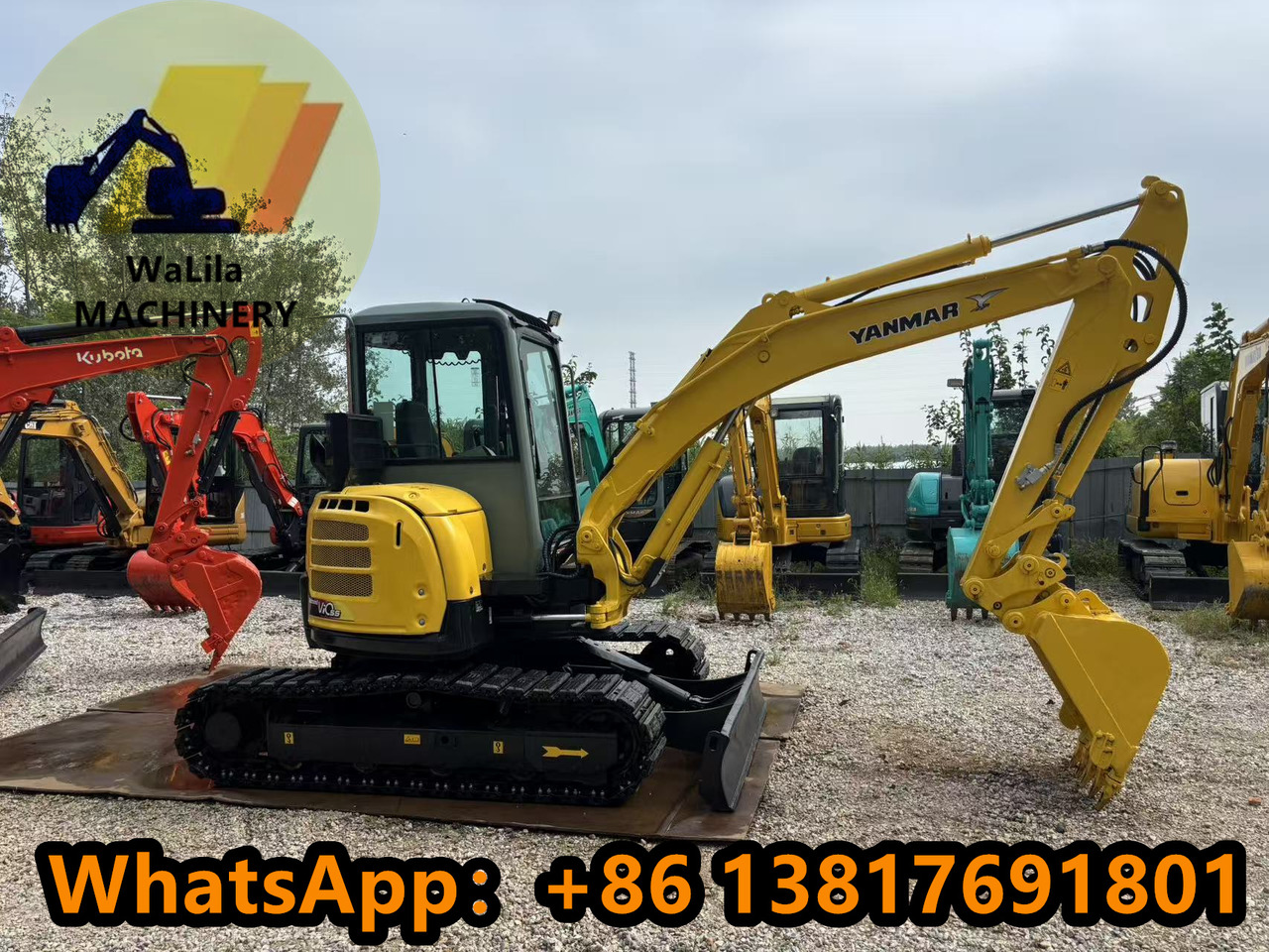 YANMAR vio55 - Мини-экскаватор: фото 2 YANMAR vio55 - Мини-экскаватор: фото 2