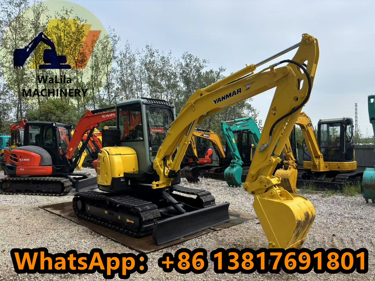 YANMAR vio55 - Мини-экскаватор: фото 4 YANMAR vio55 - Мини-экскаватор: фото 4