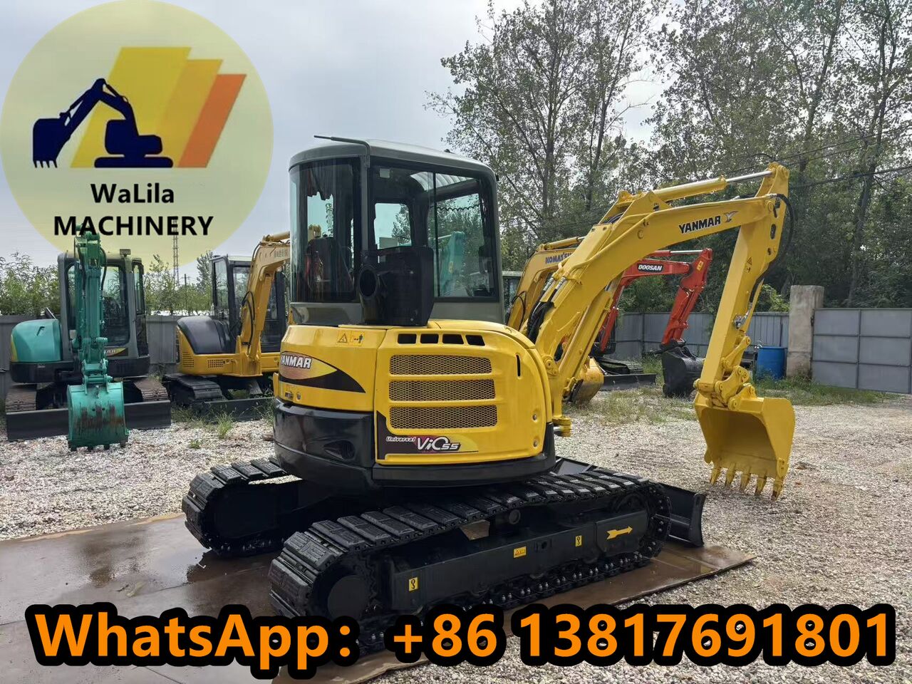 Yanmar ViO55 - Мини-экскаватор: фото 5 Yanmar ViO55 - Мини-экскаватор: фото 5