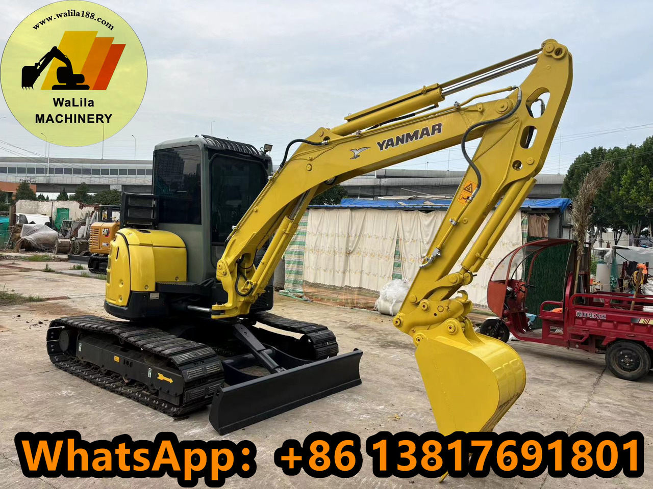 Yanmar Vio 55 Vio55 - Мини-экскаватор: фото 3 Yanmar Vio 55 Vio55 - Мини-экскаватор: фото 3
