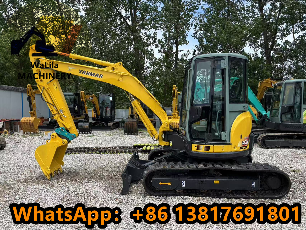 Yanmar Vio 55 Vio55 - Мини-экскаватор: фото 1 Yanmar Vio 55 Vio55 - Мини-экскаватор: фото 1
