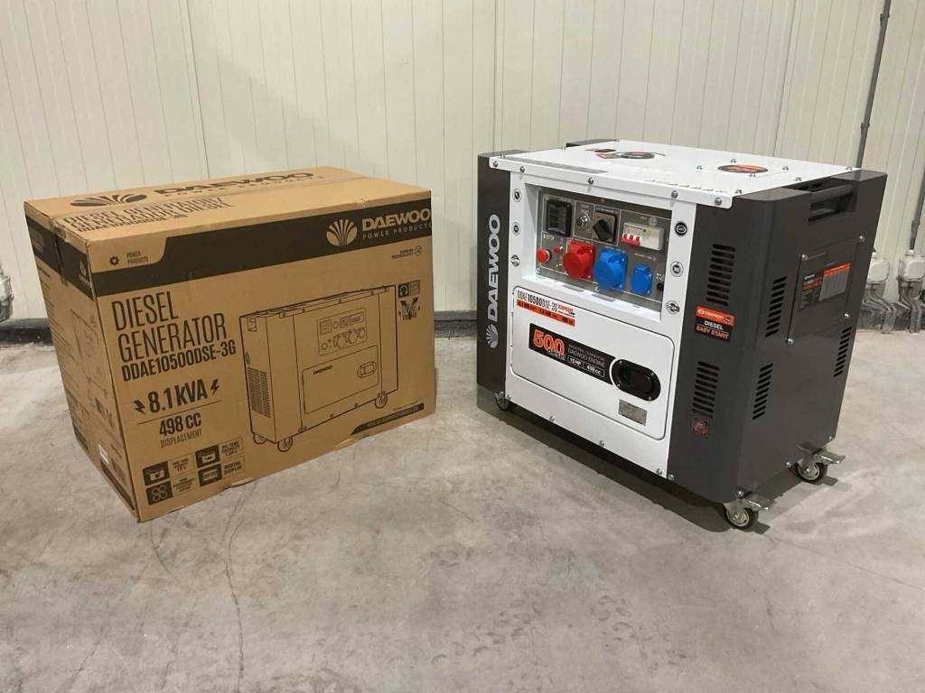 Daewoo DDAE10500DSE-3G - Электрогенератор: фото 5 Daewoo DDAE10500DSE-3G - Электрогенератор: фото 5