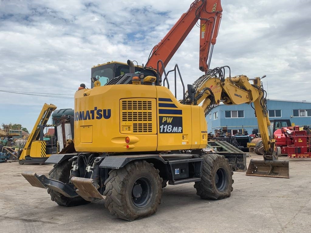Komatsu PW118MR-11W - Колёсный экскаватор: фото 5 Komatsu PW118MR-11W - Колёсный экскаватор: фото 5