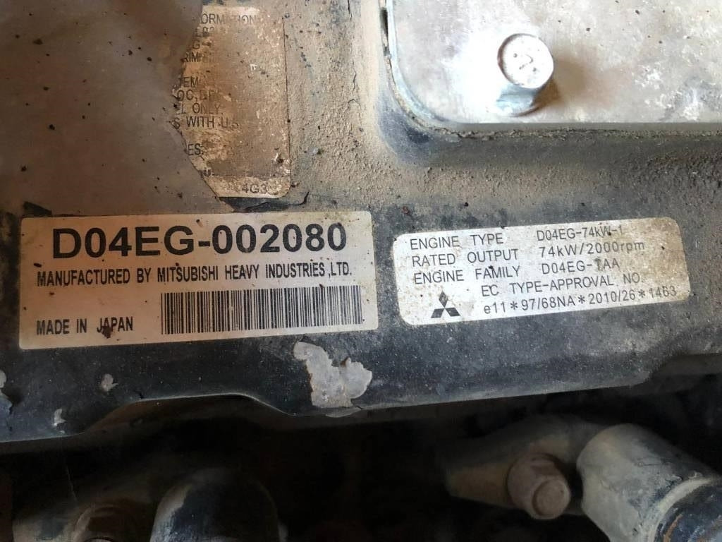 Mitsubishi D04EG-TAA ENGINE - Двигатель для Строительной техники: фото 3 Mitsubishi D04EG-TAA ENGINE - Двигатель для Строительной техники: фото 3
