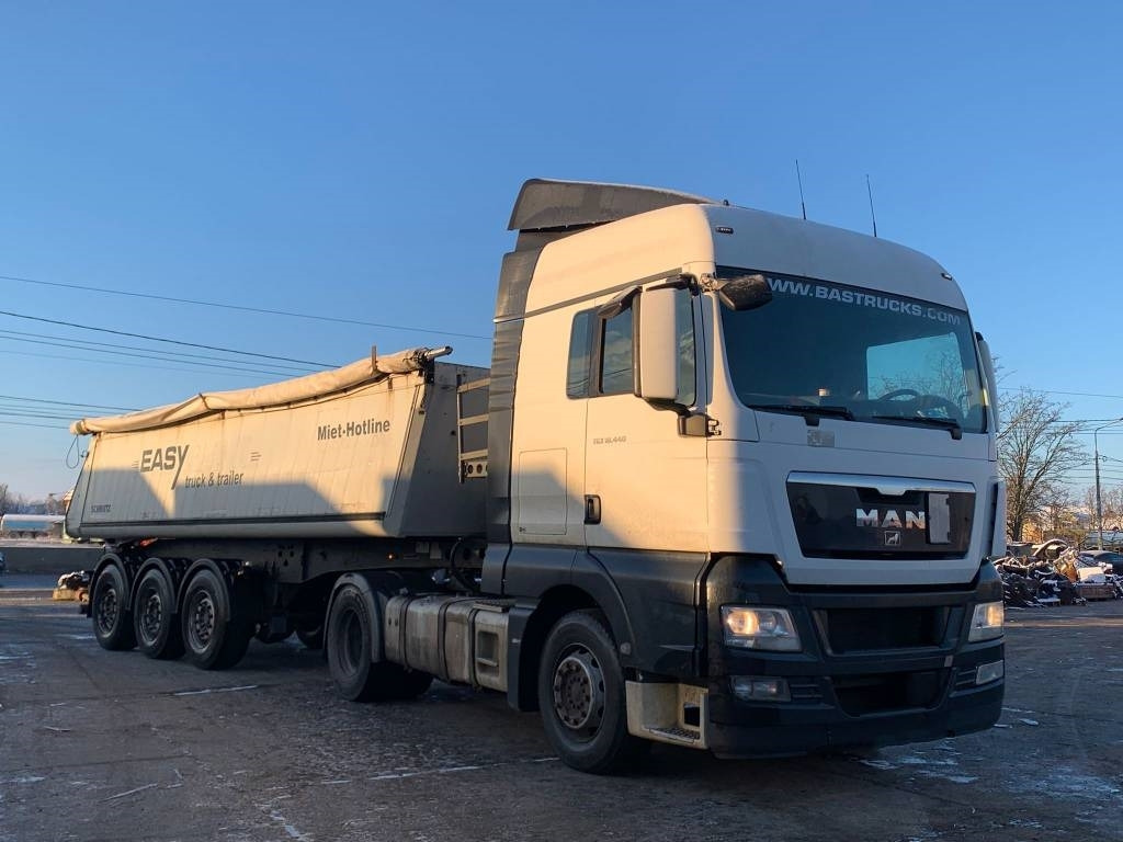 MAN TGX 18.440+Schmitz SKI 24 - Тягач: фото 1 MAN TGX 18.440+Schmitz SKI 24 - Тягач: фото 1