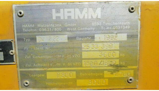 Каток Hamm Walze: фото 6