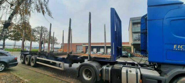 Kässbohrer SCV Plattform Mit Rungen 3 Achser - Полуприцеп лесовоз: фото 5 Kässbohrer SCV Plattform Mit Rungen 3 Achser - Полуприцеп лесовоз: фото 5