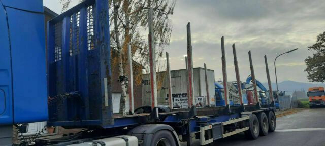 Kässbohrer SCV Plattform Mit Rungen 3 Achser - Полуприцеп лесовоз: фото 3 Kässbohrer SCV Plattform Mit Rungen 3 Achser - Полуприцеп лесовоз: фото 3