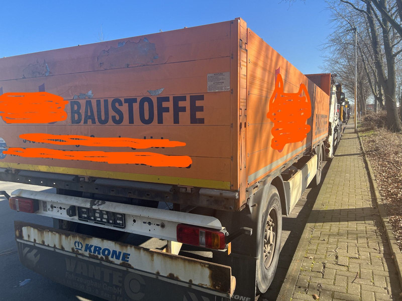 Krone Baustoff Anhänger Luftgefedert ABS - Прицеп бортовой/ Платформа: фото 4 Krone Baustoff Anhänger Luftgefedert ABS - Прицеп бортовой/ Платформа: фото 4