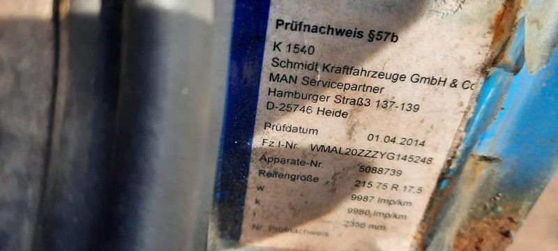 Крюковой мультилифт MAN L2000 Abrollkipper: фото 7