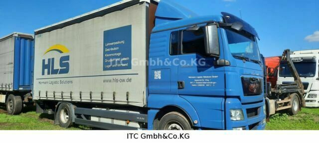 MAN TGX18.400 Pritsche Plane - Тентованный грузовик: фото 1 MAN TGX18.400 Pritsche Plane - Тентованный грузовик: фото 1
