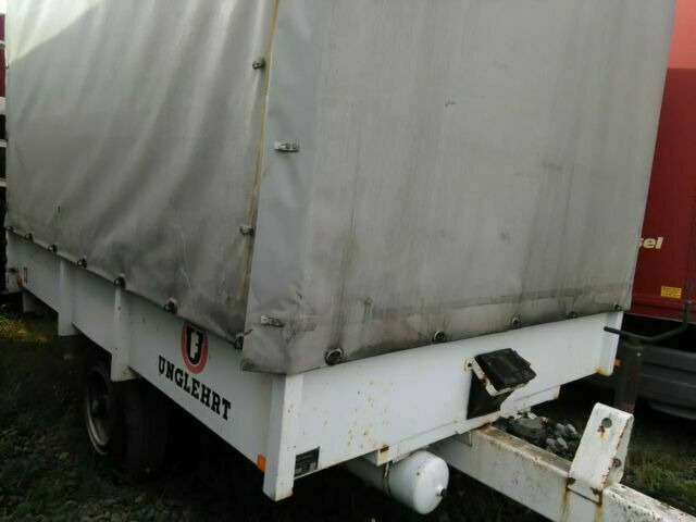 MEUSBURGER Moessbauer Hänger mit Flaschenzug /Kran/Ladehilf - Тентованный прицеп: фото 1 MEUSBURGER Moessbauer Hänger mit Flaschenzug /Kran/Ladehilf - Тентованный прицеп: фото 1