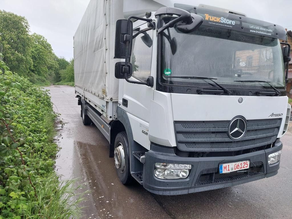 Mercedes-Benz 1221 Atego 3 Plane/Spr. LBW - Тентованный грузовик: фото 1 Mercedes-Benz 1221 Atego 3 Plane/Spr. LBW - Тентованный грузовик: фото 1