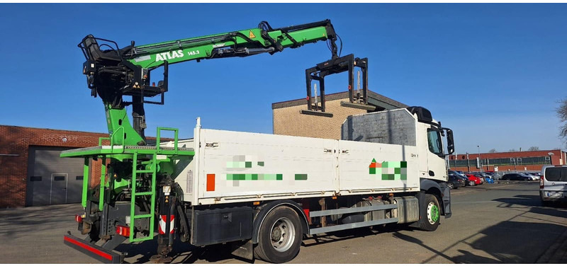 Mercedes-Benz 1835 Antos 4x2 Klima 1-Hand - Грузовик бортовой/ Платформа, Автоманипулятор: фото 3 Mercedes-Benz 1835 Antos 4x2 Klima 1-Hand - Грузовик бортовой/ Платформа, Автоманипулятор: фото 3