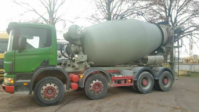 Scania 124-380PS 8x4 9-Qubik Stetter Euro:4 ZF-Schalte - Автобетоносмеситель: фото 3 Scania 124-380PS 8x4 9-Qubik Stetter Euro:4 ZF-Schalte - Автобетоносмеситель: фото 3